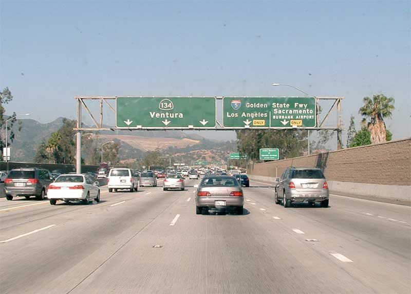 I-5 closed near Sun Valley, CA