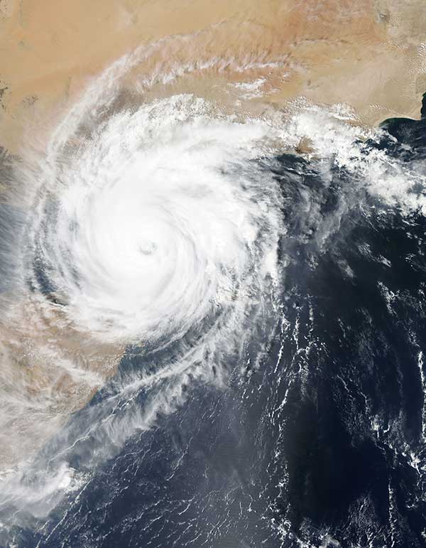 Hurricane over Sun Valley, CA near Jose Mier