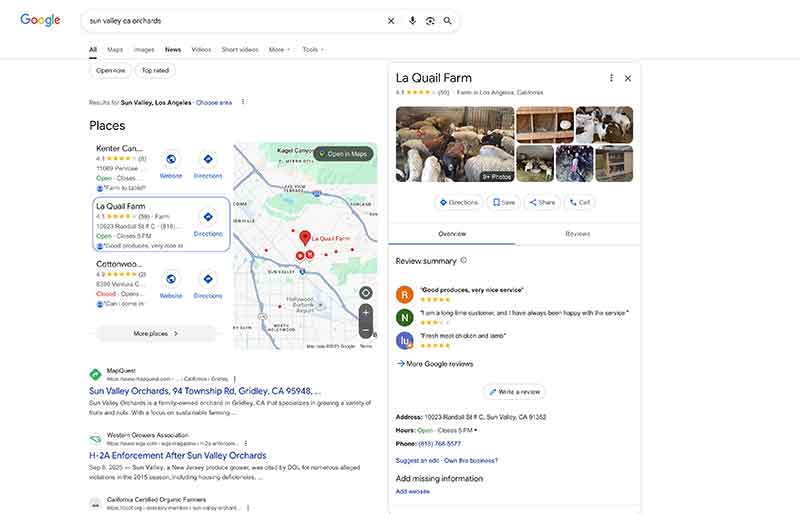 Livestock farm in Sun Valley, CA Jose Mier