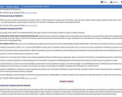 Sidewalk spitting law Sun Valley, CA Jose Mier