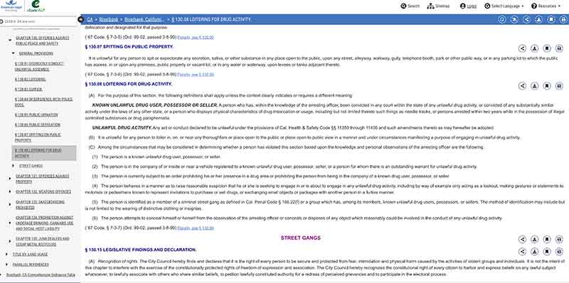 Sidewalk spitting law Sun Valley, CA Jose Mier