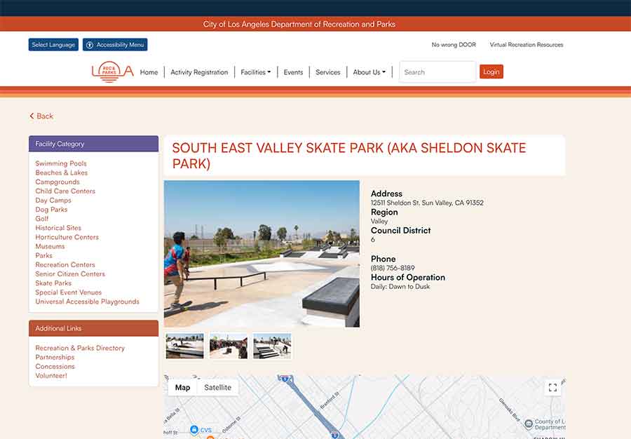 Sheldon Skate Park Sun Valley, CA Jose Mier