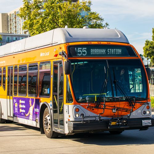 Metro Local bus serving the Sun Valley area
