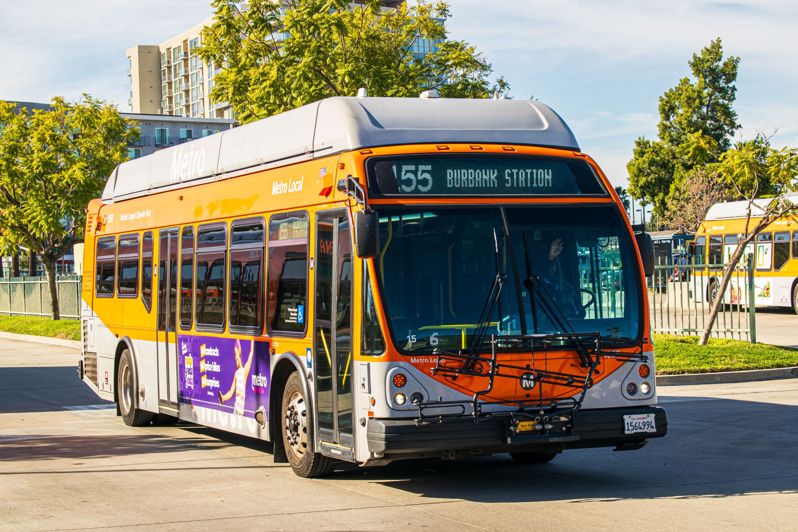 Metro Local bus serving the Sun Valley area